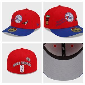 New Era 59Fifty x Staple x NBA Philadelphia 76er's Fitted Hat 7 3/8 Very Rare